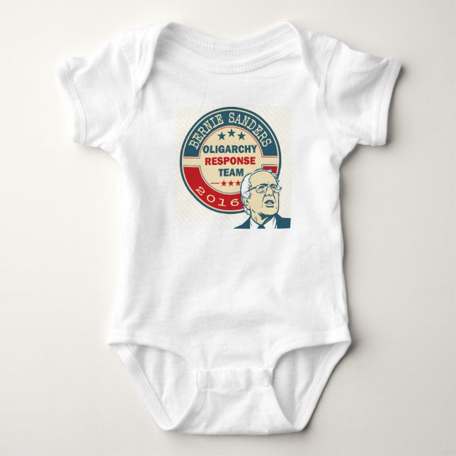 Bernie slipmaskiner för president tee shirt (Framsida)