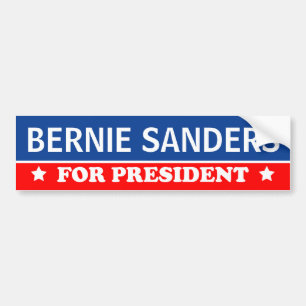 Bernie slipmaskiner för presidenten 2016 bildekal