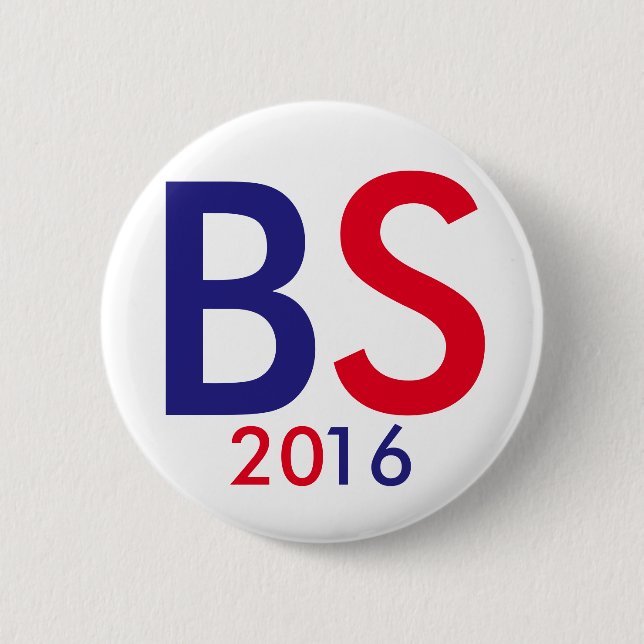Bernie slipmaskiner för presidenten 2016 knapp (Framsida)