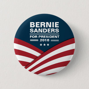 Bernie slipmaskiner för presidenten 2016 knapp