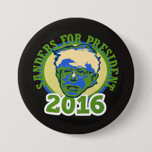 Bernie slipmaskiner för presidenten 2016 knapp