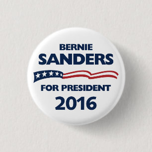 Bernie slipmaskiner för presidenten 2016 knapp