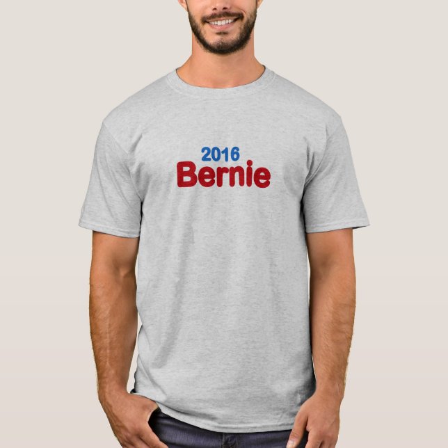 Bernie slipmaskiner för presidenten 2016 t-shirt (Framsida)