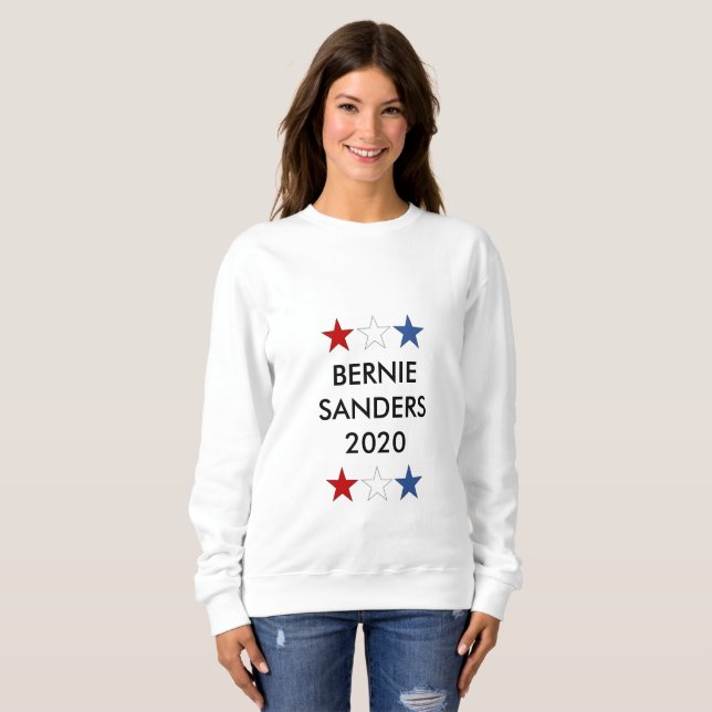BERNIE SLIPMASKINER för presidenten Sweatshrt 2020 Tee (Hel framsida)