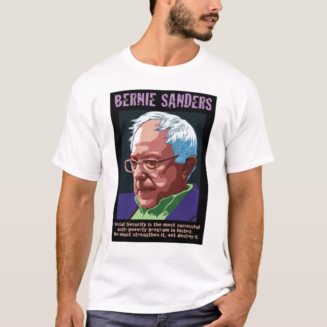 Bernie slipmaskiner tee (Framsida)