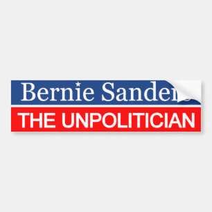 Bernie slipmaskiner Unpoliticianen Bildekal