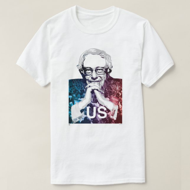 Bernie slipmaskiner US Tee Shirt (Design framsida)
