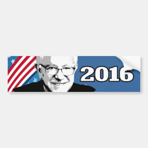 BERNIE SLIPMASKINkandidat 2016 Bildekal