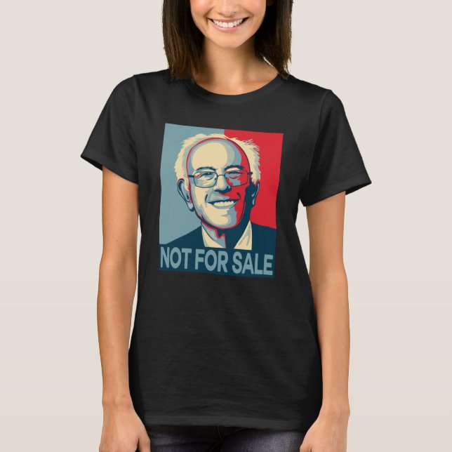 Bernie slipmaskinkvinna skjorta v.5 %pipe inte t-shirt (Framsida)