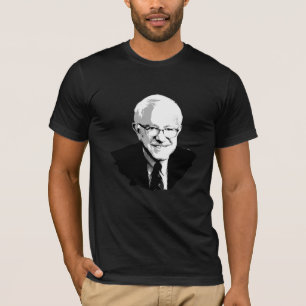 Bernie slipmaskinporträtt t shirt