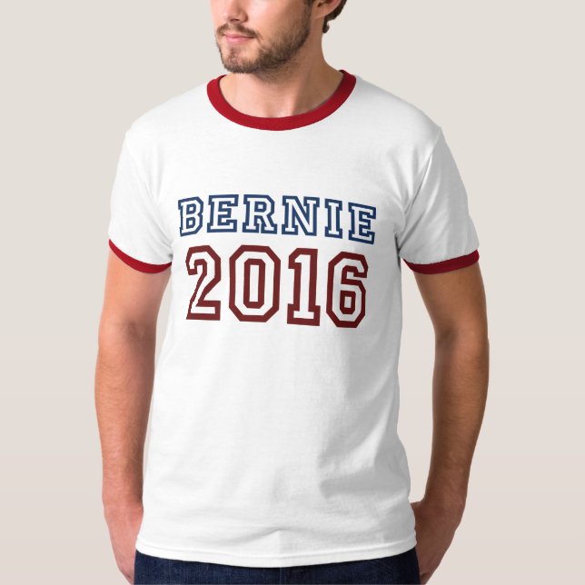 Bernie slipmaskinpresident 2016 idrotts- stilsort t shirt (Framsida)