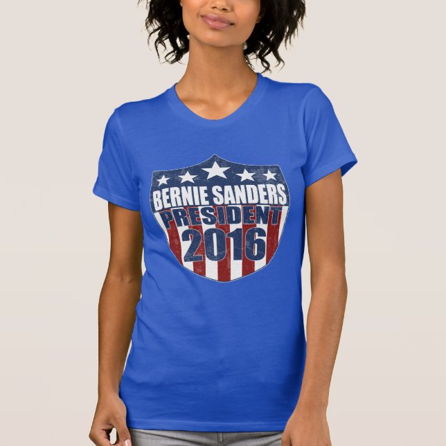 Bernie slipmaskinpresident 2016 tee shirt (Framsida)