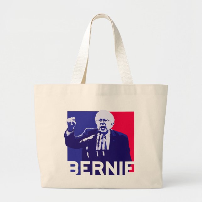 Bernie slipmaskintal jumbo tygkasse (Framsidan)