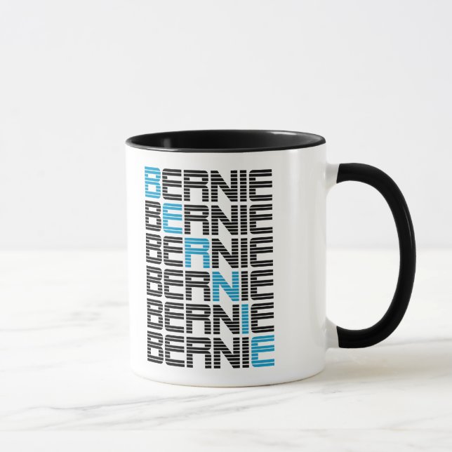 BERNIE slipmaskintextStacks Mugg (Höger)