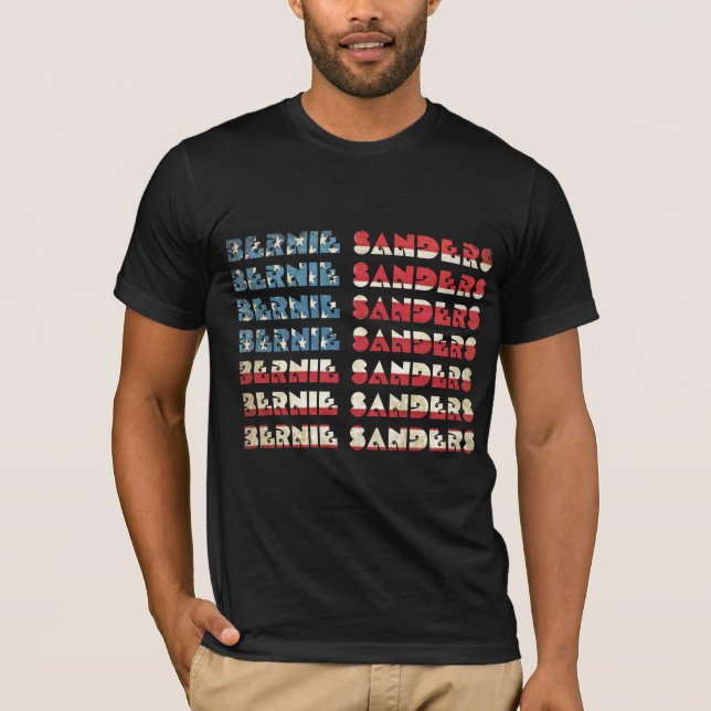 Bernie slipmaskinUSA T-tröja 2016 V.03 T Shirt (Framsida)