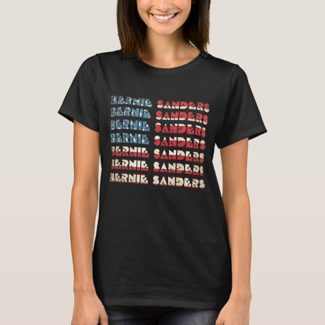 Bernie slipmaskinUSA T-tröja 2016 V.03 T-shirt (Framsida)