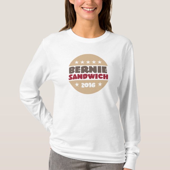 Bernie smörgås tee shirt (Framsida)