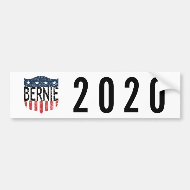 BERNIE stars och stripes Bildekal (Framsidan)