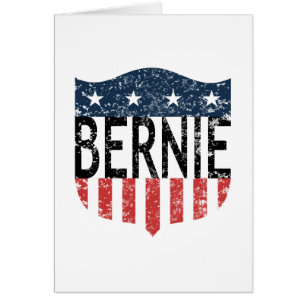 BERNIE stars och stripes Hälsningskort