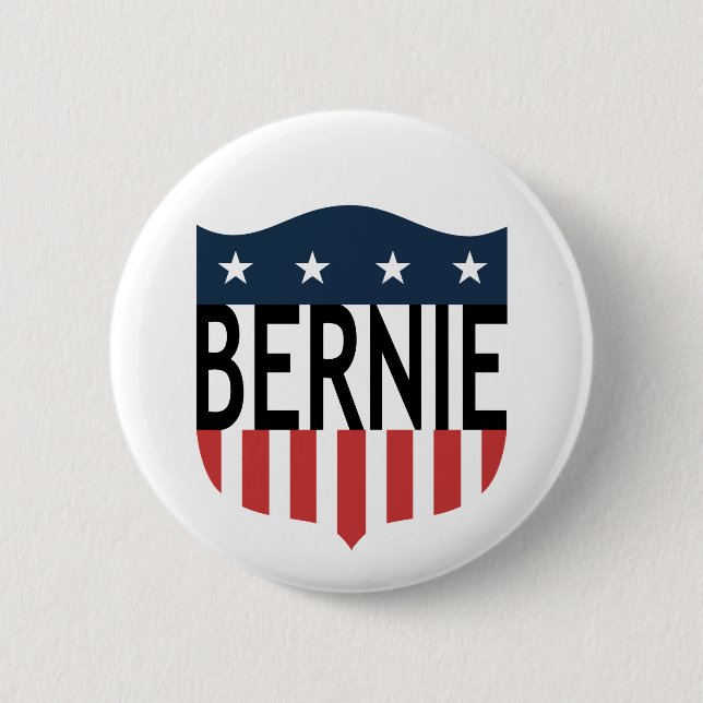 BERNIE stars och stripes Knapp (Framsida)