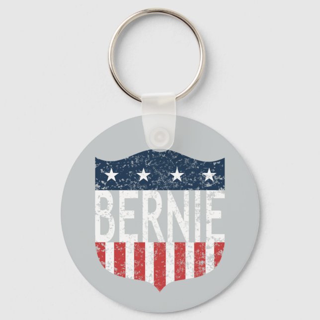 BERNIE stars och stripes Nyckelring (Framsida)
