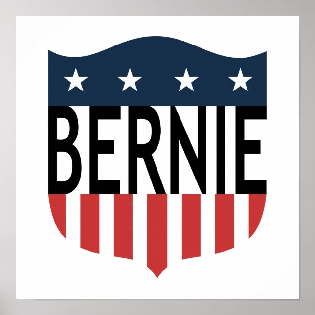 BERNIE stars och stripes Poster (Framsidan)