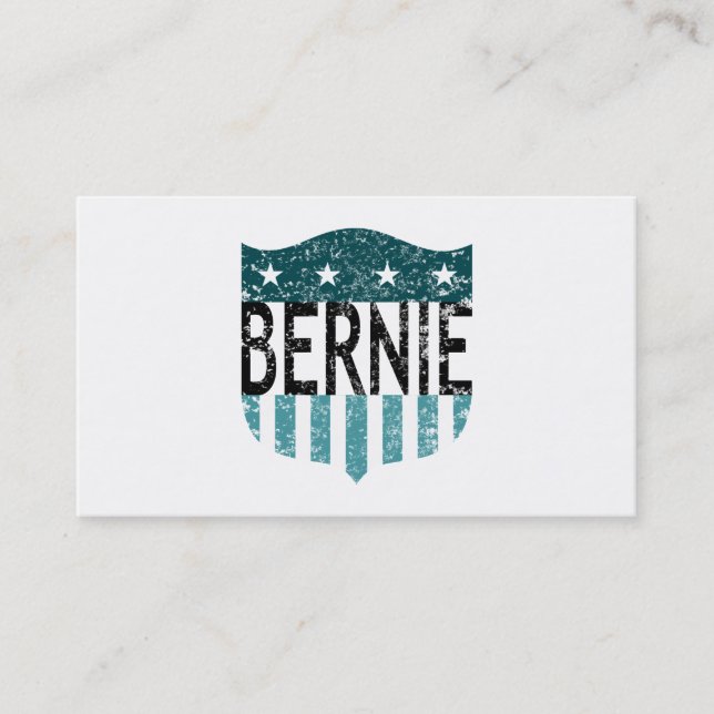 BERNIE stars och stripes Visitkort (Framsida)