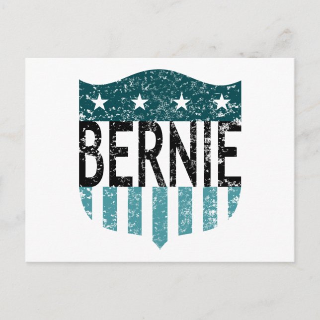 BERNIE stars och stripes Vykort (Framsida)
