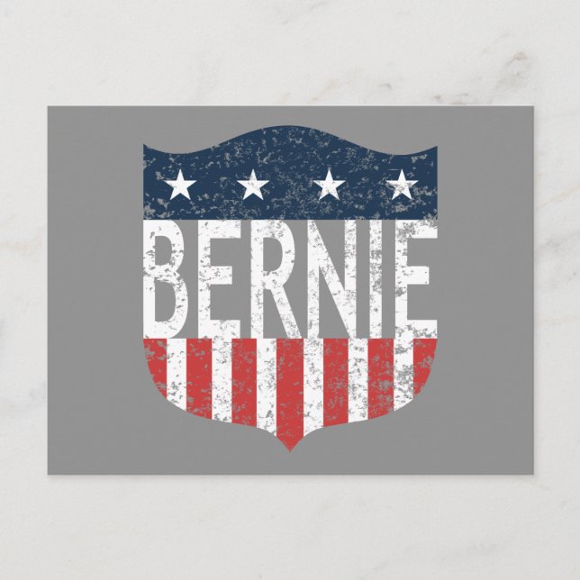 BERNIE stars och stripes Vykort (Framsida)