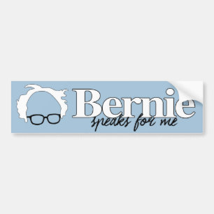 Bernie talar för mig - slipmaskiner 2016 för bildekal