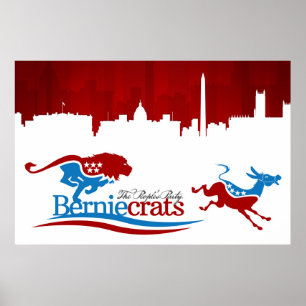 Berniecråttor - DNC vid springa! Poster