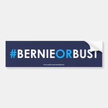 #BERNIEORBUST för Bernie slipmaskinbildekal
