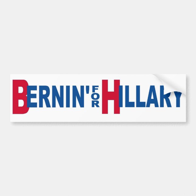Bernin för Hillary Bildekal (Framsidan)