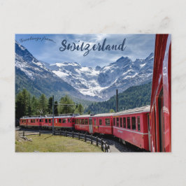 Bernina Express Schweiz Vykort