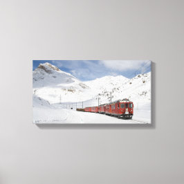 Bernina Railway Canvastryck
