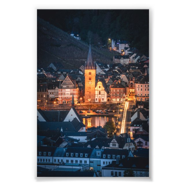 Bernkastel-Kues Fototryck (Framsidan)