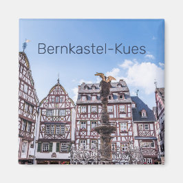 Bernkastel-Kues Historic Facades Tyskland Souvenir Magnet