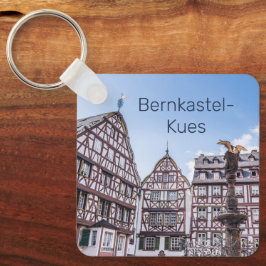 Bernkastel-Kues Historic Facades Tyskland Souvenir Nyckelring