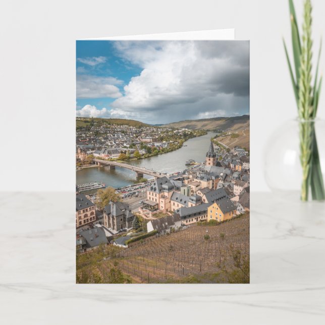 Bernkastel-Kues Kort (Framsida)