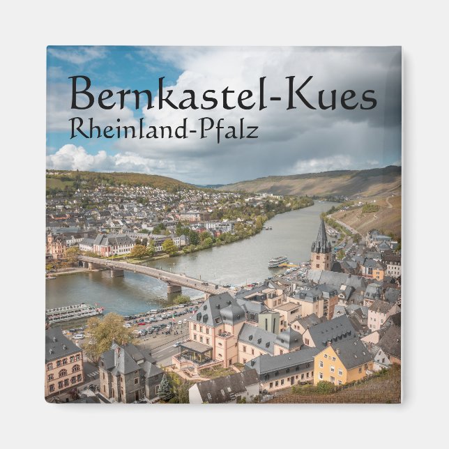 Bernkastel-Kues Souvenir Magnet (Framsidan)