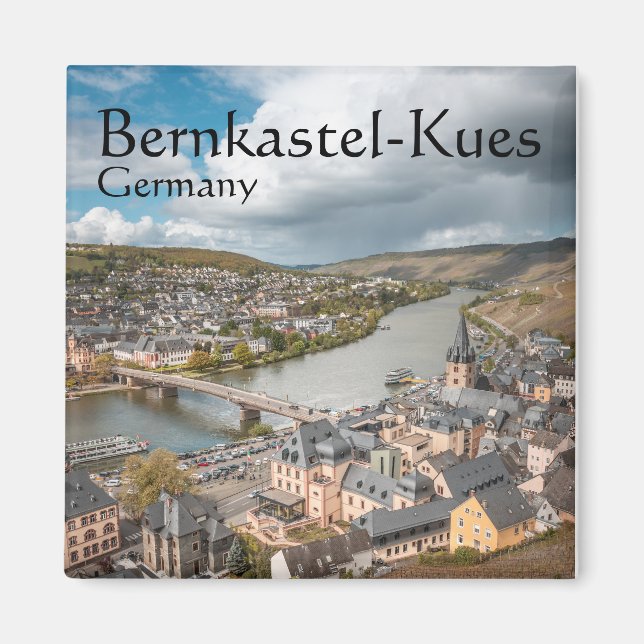 Bernkastel-Kues Souvenir Magnet (Framsidan)
