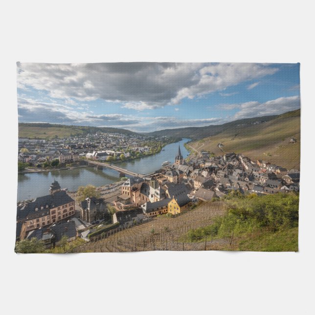 Bernkastel-Kues Tyskland Kökshandduk (Horisontell)