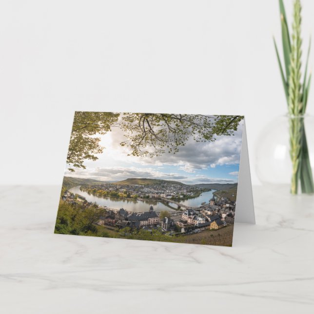Bernkastel-Kues Tyskland Kort (Framsida)