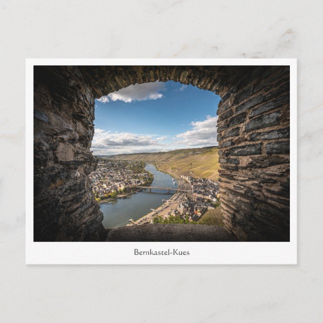 Bernkastel-Kues Tyskland Vykort (Framsida)
