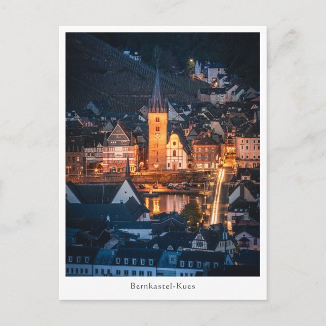 Bernkastel-Kues Vykort (Framsida)