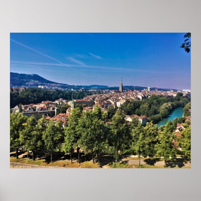 Berns stad poster (Framsidan)