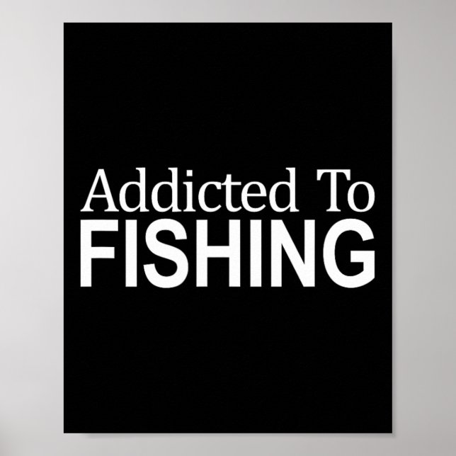 Beroende av fiske -  poster (Framsidan)