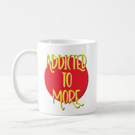 Beroende av mer återhämtning slogan kaffemugg