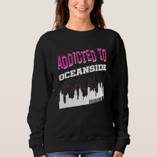 Beroende Av Oceanside Semester Humor Resa Kaliforn T Shirt