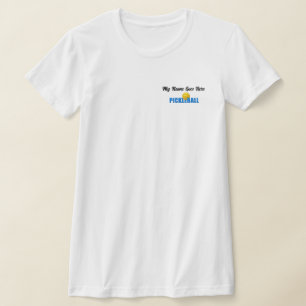 Beroende av Pickleball toppkvalitet T-shirt